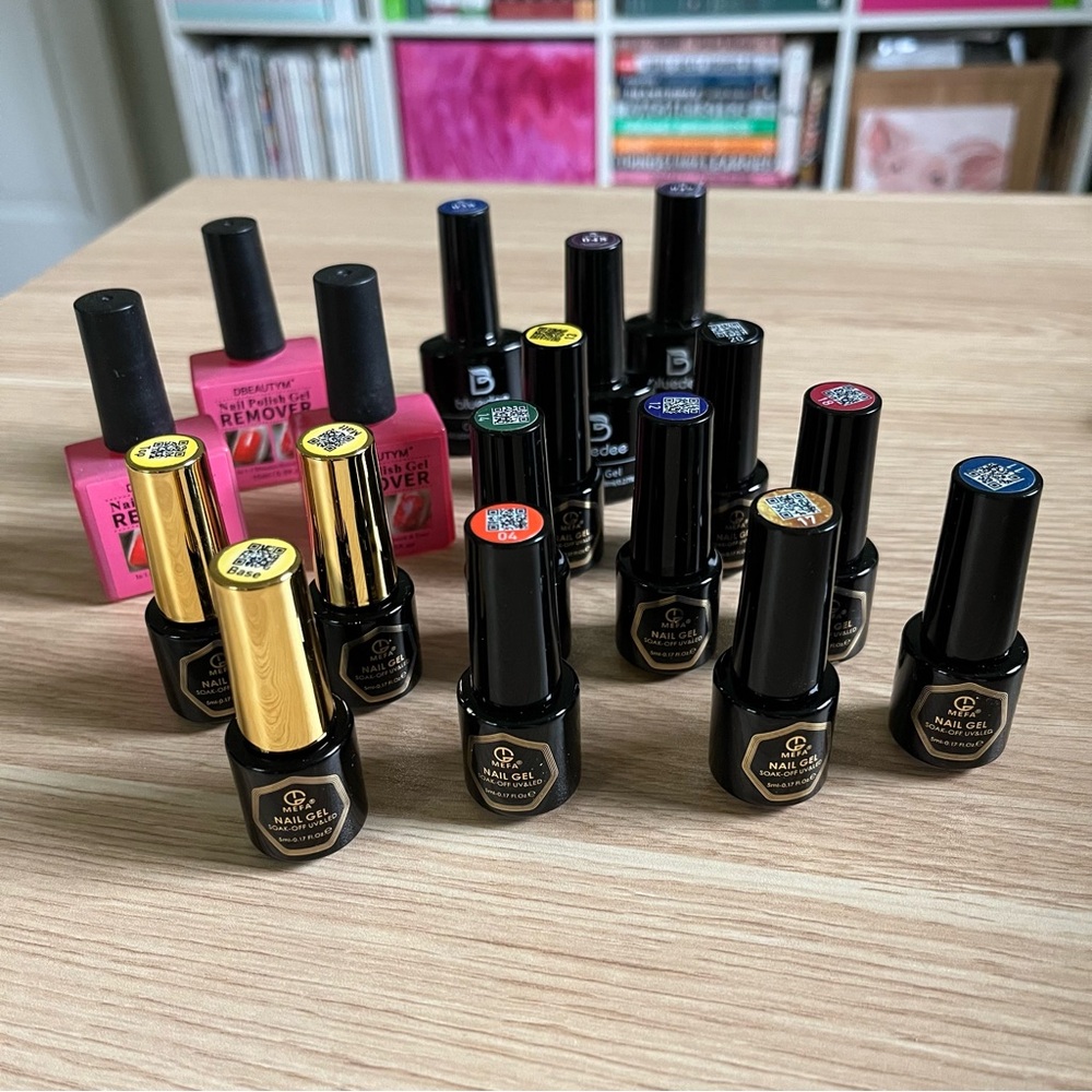 Gel Nail Polish Variety Set